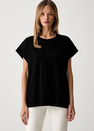 Urbanshop com ua patrizia pepeфутболка жіноча бавовняна чорна 8m0103 j0038 розміри запитуйте