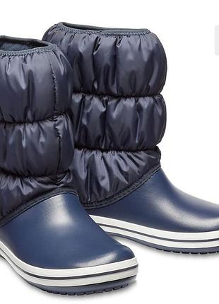 Зимние сапоги crocs для снега
 crocs puff boot
размер w7-37/38-23cm