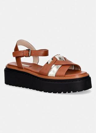 Urbanshop com ua liu joсандали liu jo bessie 01 цвет коричневый на платформе sa6159px026s4113 размеры запитуйте