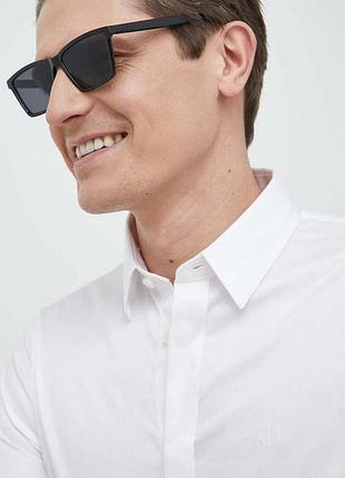 Urbanshop com ua armani exchangeсорочка armani exchange чоловіча колір білий slim класичний комір розміри запитуйте
