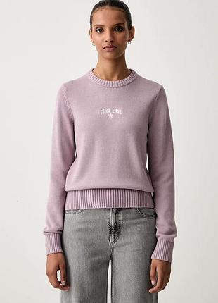 Urbanshop com ua guess jeansсветр жіночий бавовняний фіолетовий w6yr40 z1074 розміри запитуйте