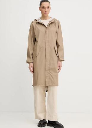 Urbanshop com ua rains протидощевая куртка 18140 fishtail parka w3 бежевая 18140 размеры запитуйте