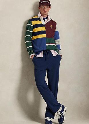 Urbanshop com ua polo ralph laurenспортивні штани чоловічі бавовняні темно-сині regular waist 710951756 розміри запитуйте