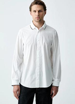 Urbanshop com ua armani exchangeсорочка чоловіча бавовняна біла однотонна xm003519 af24533 розміри запитуйте