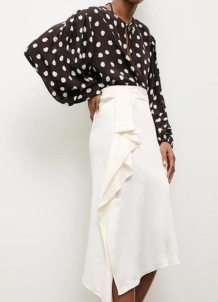 Urbanshop com ua answear.labассиметричная юбка из коллекции unscripted бежевая размеры запитуйте