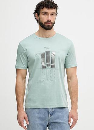 Urbanshop com ua boss greenфутболка чоловіча бавовняна boss x porsche зелена 50559811 розміри запитуйте