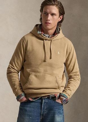 Urbanshop com ua polo ralph laurenкофта з капюшоном чоловіча бавовняна бежева 710916690 розміри запитуйте