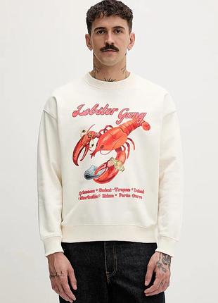 Urbanshop com ua baron filouкофта чоловіча бавовняна lobster gang бежева 000015004 розміри запитуйте