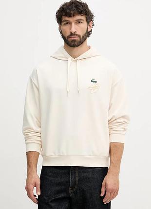 Urbanshop com ua lacosteкофта з капюшоном чоловіча бежева sh9948 розміри запитуйте