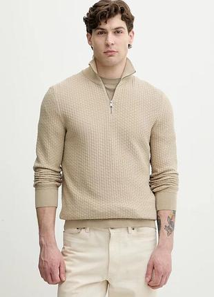 Urbanshop com ua bossсвитер мужской хлопковый h-ulicio бежевый 50555118 размеры запитуйте
