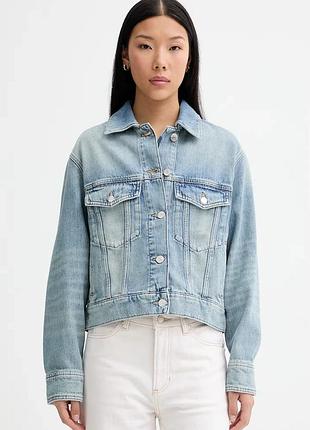 Urbanshop com ua marc o'poloкороткая куртка женская джинсовая голубая 500013222 размеры запитуйте