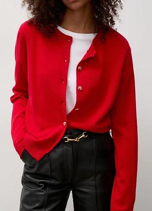 Urbanshop com ua answear.labкардиган женский из мериносовой шерсти красный размеры запитуйте