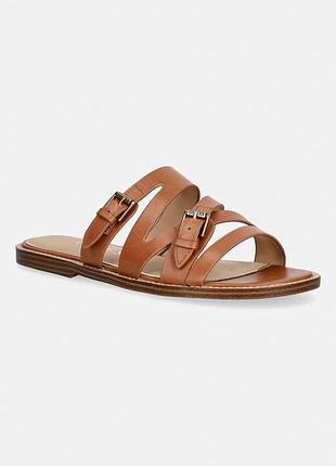 Urbanshop com ua guessшлепанцы женские кожаные grayden коричневые fljgry lea03 размеры запитуйте