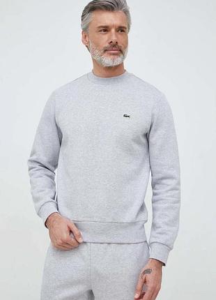 Urbanshop com ua lacosteкофта мужская с хлопком серая sh9608 размеры запитуйте