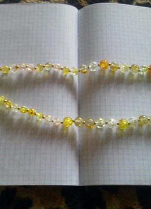 Бусы .ожерелье. *битое стекло*. 2
