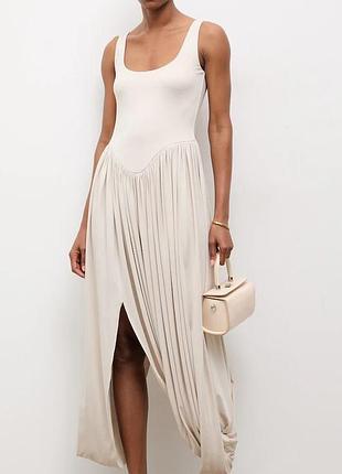 Urbanshop com ua answear.labлітня сукня з колекції unscripted бежева розміри запитуйте