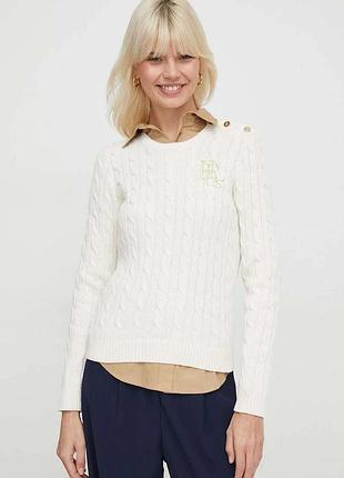 Urbanshop com ua lauren ralph lauren хлопковый свитер lauren ralph lauren цвет бежевый размеры запитуйте
