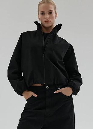 Urbanshop com ua muuv.muuv коротка куртка жіноча бавовняна nuku чорна розміри запитуйте