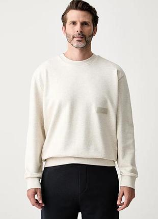 Urbanshop com ua boss greenкофта мужская с хлопком sw_crewneck белая 50564103 размеры запитуйте