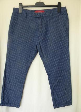 Укорочені брюки чоловічі чінос капрі zara man р. 42/32/32