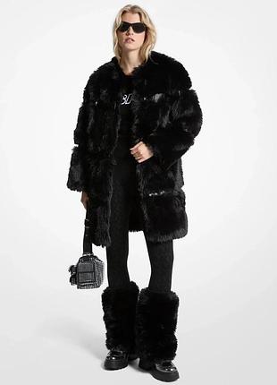 Шуба из искусственного меха michael kors