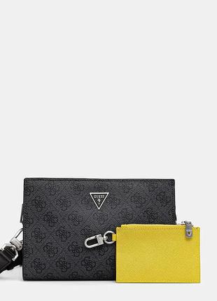 Urbanshop com ua guessсумка чоловіча зі штучної шкіри milano сіра hmmilo p6157 розміри запитуйте