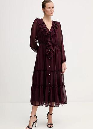 Urbanshop com ua morgan сукня morgan цвет бордовый maxi расклешенная romance размеры запитуйте