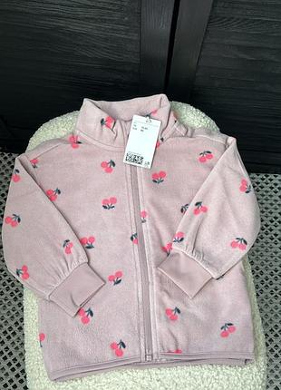 Дитяча флісова кофта h&m