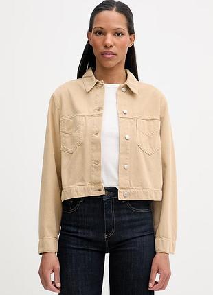 Urbanshop com ua marc o'poloкуртка женская джинсовая бежевая 500008030 размеры запитуйте