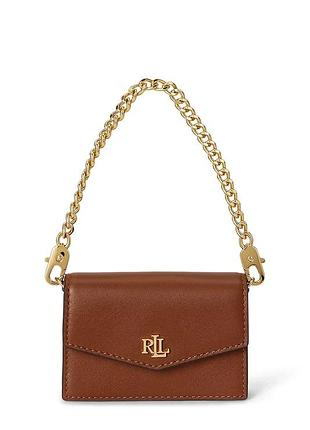 Urbanshop com ua lauren ralph laurenклатч жіночий шкіряний коричневий 432p11755 розміри запитуйте