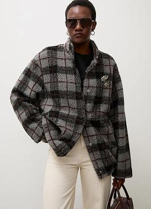 Urbanshop com ua answear.labдемісезонна куртка жіноча флісова сіра розміри запитуйте