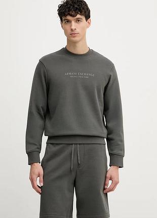 Urbanshop com ua armani exchangeкофта мужская хлопковая зеленая xm001284 af20934 размеры запитуйте