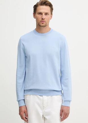 Urbanshop com ua bossсвитер мужской хлопковый upacas-l голубой 50556344 размеры запитуйте