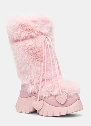 Urbanshop com ua koi footwearзимові чоботи koi footwear колір рожевий kawaii sasquatch розміри запитуйте
