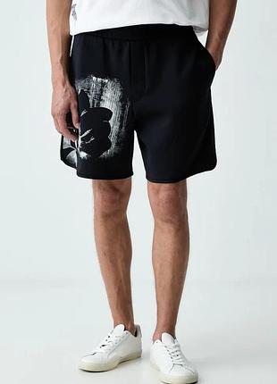 Urbanshop com ua armani exchangeтрикотажные шорты мужские с хлопком темно-синие regular waist xm003423 af10818 размеры запитуйте