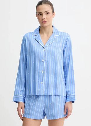 Urbanshop com ua lauren ralph laurenроздільна піжама жіноча бавовняна блакитна iln12490 розміри запитуйте