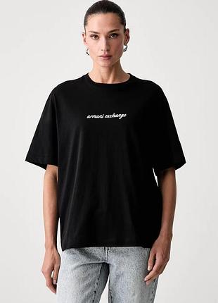 Urbanshop com ua armani exchangeфутболка жіноча бавовняна чорна xw002766 af10356 розміри запитуйте