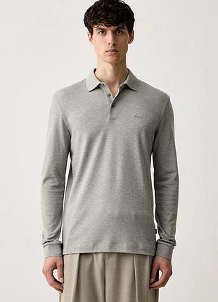 Urbanshop com ua bossполо-светр чоловічий бавовняний pado 30 сірий 50468392 розміри запитуйте