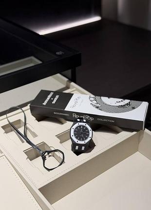 Часы ap x swatch (audemars piguet), ремешок в комплекте