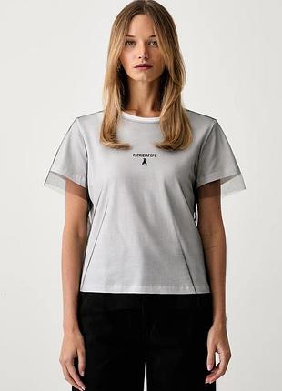 Urbanshop com ua patrizia pepeфутболка жіноча біла 8m0286 j0073 розміри запитуйте