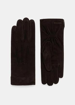 Urbanshop com ua marc o'poloрукавиці жіночі шкіряні коричневі 5000013531 розміри запитуйте