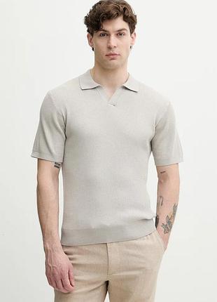 Urbanshop com ua boss orangeполо-светр чоловічий бавовняний сірий 50561809 розміри запитуйте
