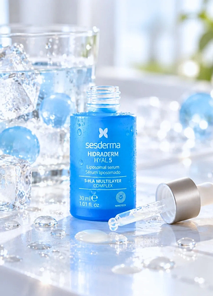 Sesderma hidraderm hyal 5 serum зволоження х 5. anti-age. ефект juicy skin