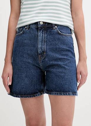 Urbanshop com ua hugoшорти жіночі джинсові gelita_2 темно-сині high waist 50559976 розміри запитуйте