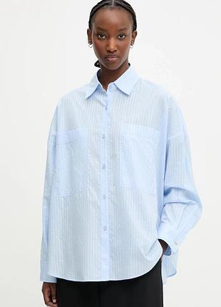 Urbanshop com ua hugoсорочка жіноча бавовняна east блакитна 50559131 розміри запитуйте