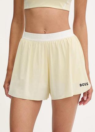 Urbanshop com ua bossшорты женские erunner1 бежевые high waist 50569430 размеры запитуйте
