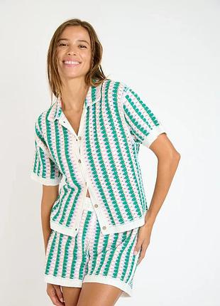 Urbanshop com ua banana moonпляжная рубашка banana moon bloomday цвет зеленый avila.bloomday размеры запитуйте