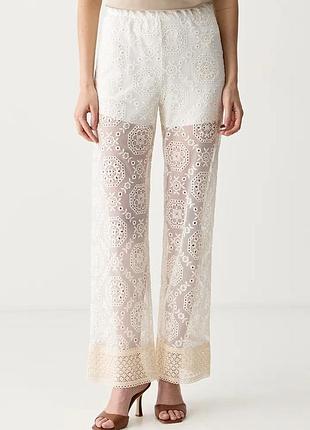 Urbanshop com ua haveone штаны straight женские бежевые high waist pma-q252 размеры запитуйте