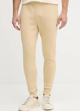 Urbanshop com ua lacosteспортивні штани чоловічі з бавовною бежеві regular waist xh9624 розміри запитуйте