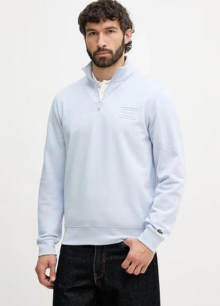 Urbanshop com ua lacosteкофта мужская хлопковая голубая sh0784 размеры запитуйте